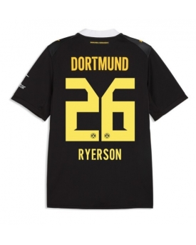 Borussia Dortmund Julian Ryerson #26 Maglia Gara Trasferta Repliche 2026-27 Maniche Corte